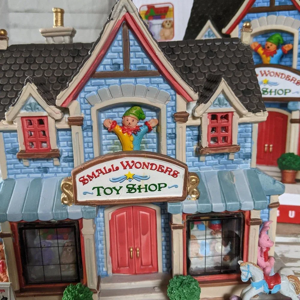 Lemax small wonders toy shop village building‎ hous
